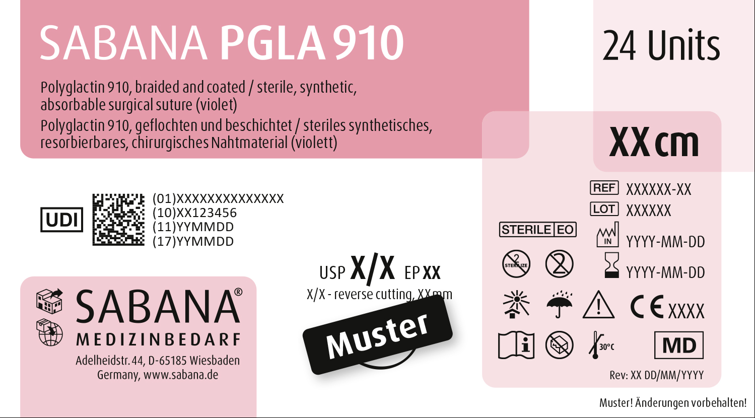 SABANAPGLA 910 – Polyglactin 910