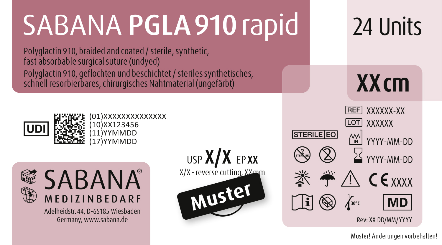 SABANAPGLA 910 – Polyglactin 910